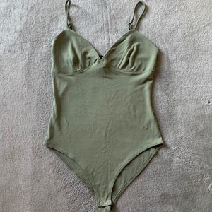 Olive Green Body Suit